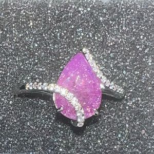 Lavender Sterling Silver ring